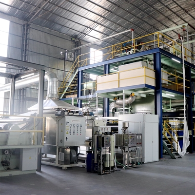 ABB 1500T Annual Non Woven Fabric Production Line With Siemens AC Motor